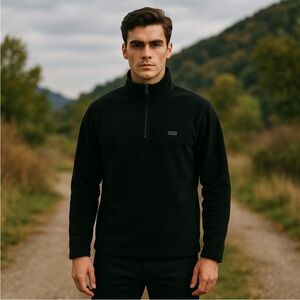 RAINS Fleece Quarter Zip